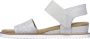 Skechers Platte sandalen Wit Dames - Thumbnail 2