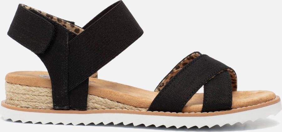 Skechers Sandalen Desert Kiss Secret Picnic 33386 BLK Zwart - Foto 1