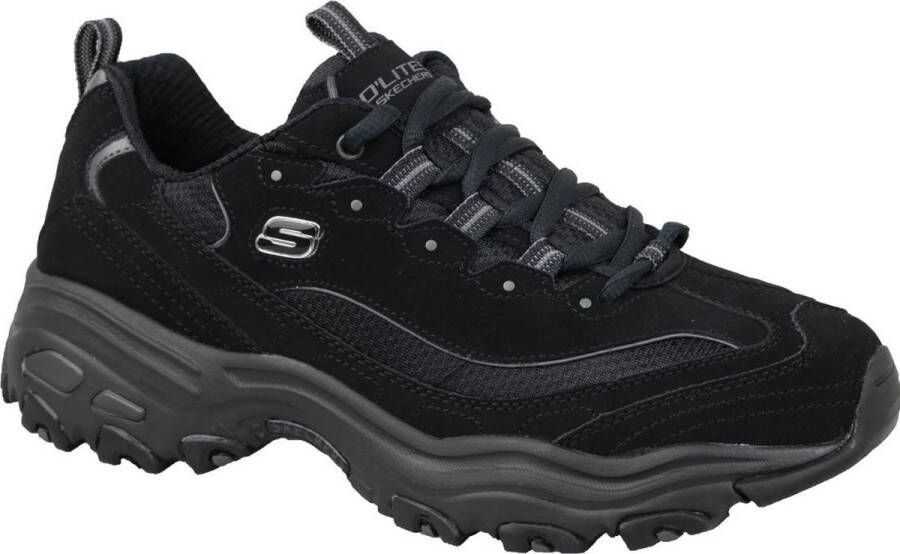 Skechers D'Lites 52675-BBK Mannen Zwart Sneakers