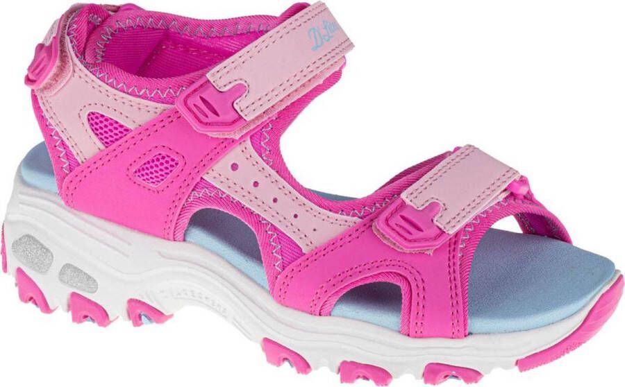 Skechers D'Lites 664133L-HPMT Kinderen Roze Sportsandalen maat: 34 EU