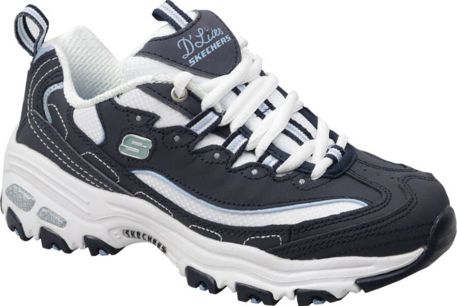 Skechers D'Lites Biggest Fan 11930-NVW Vrouwen Marineblauw Sneakers