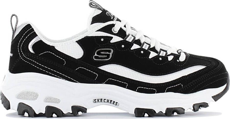 Skechers D'Lites Biggest Fan Dames Sneakers Zwart