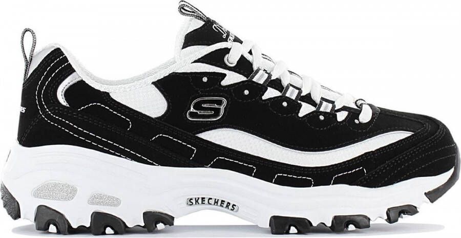Skechers Sneakers D´Lites Biggest Fan in trendy chunky-style vrijetijdsschoen lage schoen veterschoen