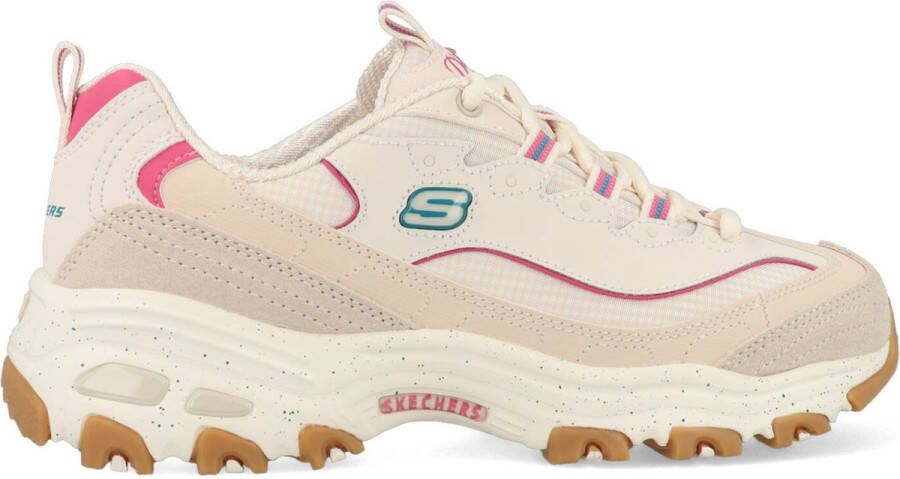 Skechers Sneakers D'LITES-BOLD VIEWS vrijetijdsschoen lage schoen veterschoen met air-cooled memory foam