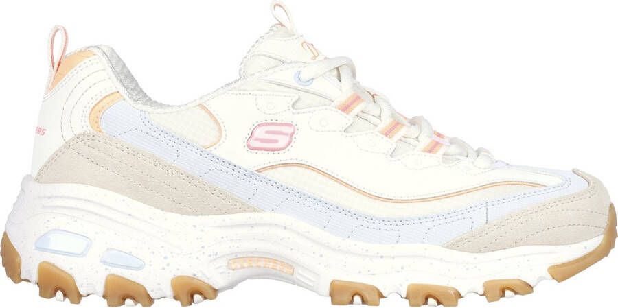 Skechers D'Lites Bold Views 149589-NTMT Vrouwen Beige Sneakers