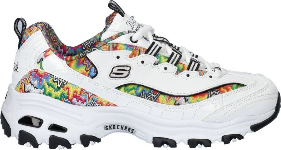 Skechers D'Lites Fresh Drip dames sneaker Wit multi