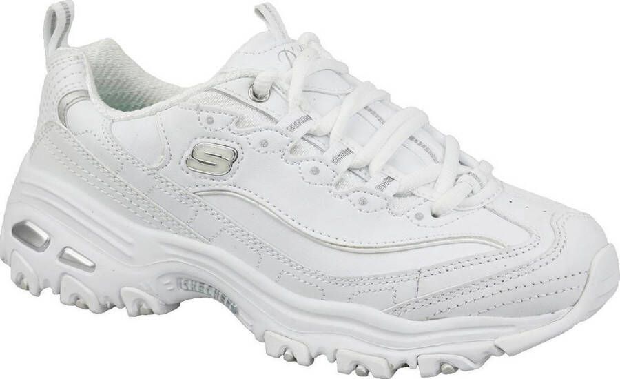 Skechers D'Lites Fresh Start 11931-WSL Vrouwen Wit Sneakers