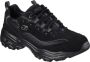 Skechers D'Lites Heren Sneakers Zwart - Thumbnail 5