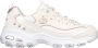Skechers D'LITES LADIES NIGHT dames sneakers Wit - Thumbnail 1