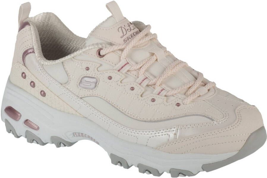 Skechers D'Lites Ladies Night Vrouwen Wit Sneakers