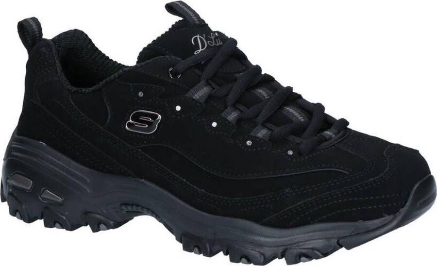 Skechers D'Lites-Play On 11949-BBK Vrouwen Zwart Sneakers