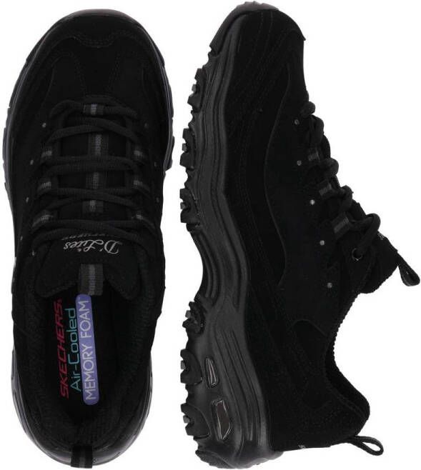 Skechers Sneakers D'LITES PLAY ON Vrijetijdsschoen lage schoen veterschoen met Air Cooled Memory Foam