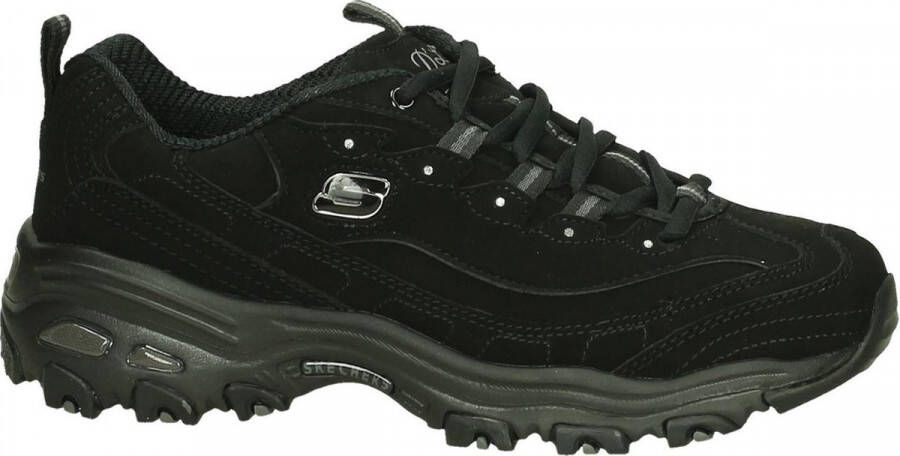 Skechers D'Lites-Play On 11949-BBK Vrouwen Zwart Sneakers