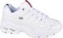 Skechers D'Lites Sport Energy wit sneakers dames (2250 WML) - Thumbnail 1