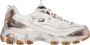 Skechers D'Lites-Vintage Vision Dames Sneakers Crème Goud - Thumbnail 1