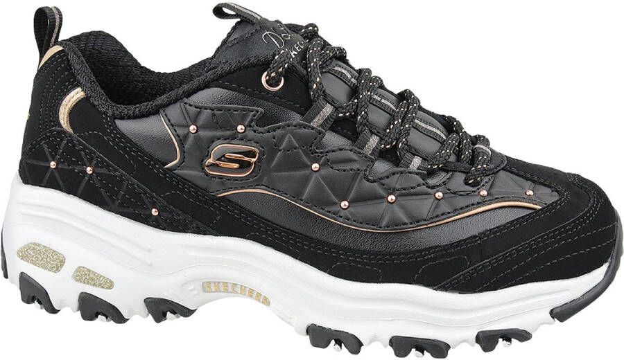 Skechers D'Lites Vrouwen Zwart Sneakers