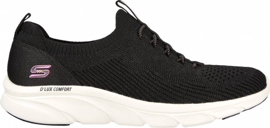 Skechers D'Lux Comfort dames sneakers Zwart Extra comfort Memory Foam