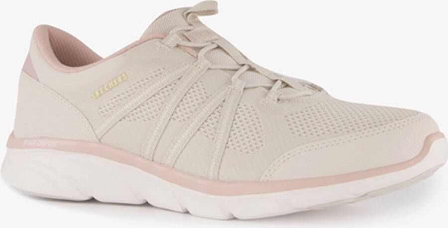 Skechers DLux Comfort Surreal dames sneakers Beige Extra comfort Memory Foam