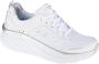 Skechers D'Lux Walker 149023-WSL Vrouwen Wit Sneakers - Thumbnail 1