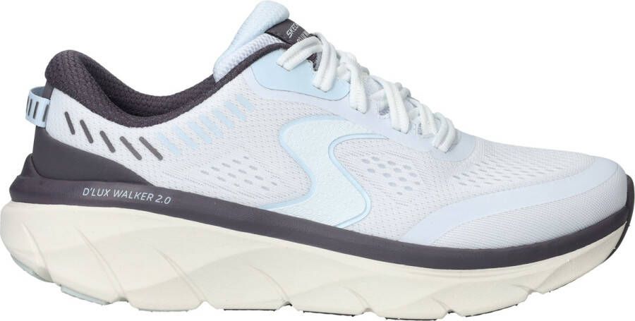 Skechers D'Lux Walker 2.0 Active Pace Sneakers Dames Wit