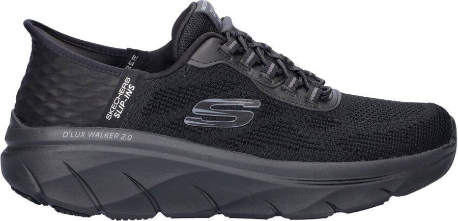 Skechers Slip-ins: D'Lux Walker 2.0 Rezinate Mannen Zwart Sneakers