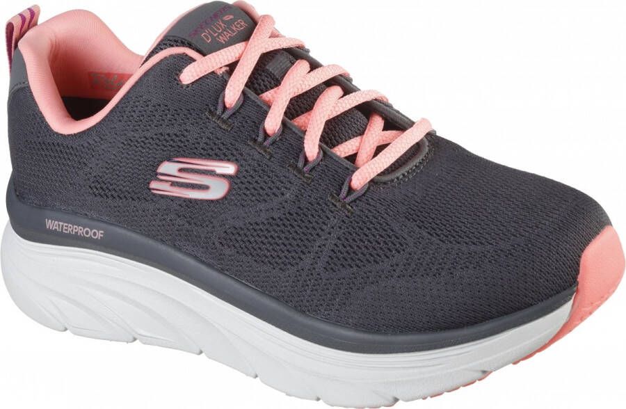 Skechers D' Lux Walker Get Oasis 149810 CCCL Vrouwen Grijs Sneakers - Foto 2