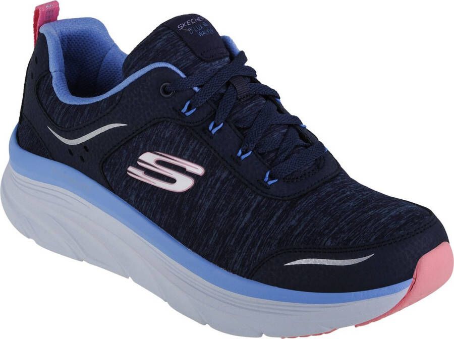 Skechers D'Lux Walker-Cool Groove 149336-NVMT Vrouwen Marineblauw Sneakers Sportschoenen
