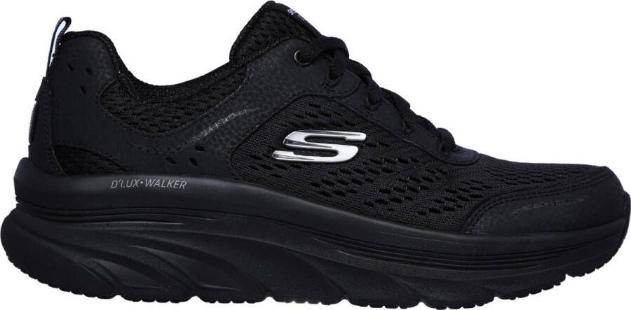 Skechers d'Lux Walker Dames Sneakers Black