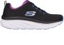 Skechers D'LUX WALKER-FRESH FINESSE Zwart Paars - Thumbnail 3