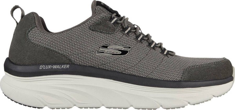 Skechers D'Lux Walker Heren Sneakers Olive