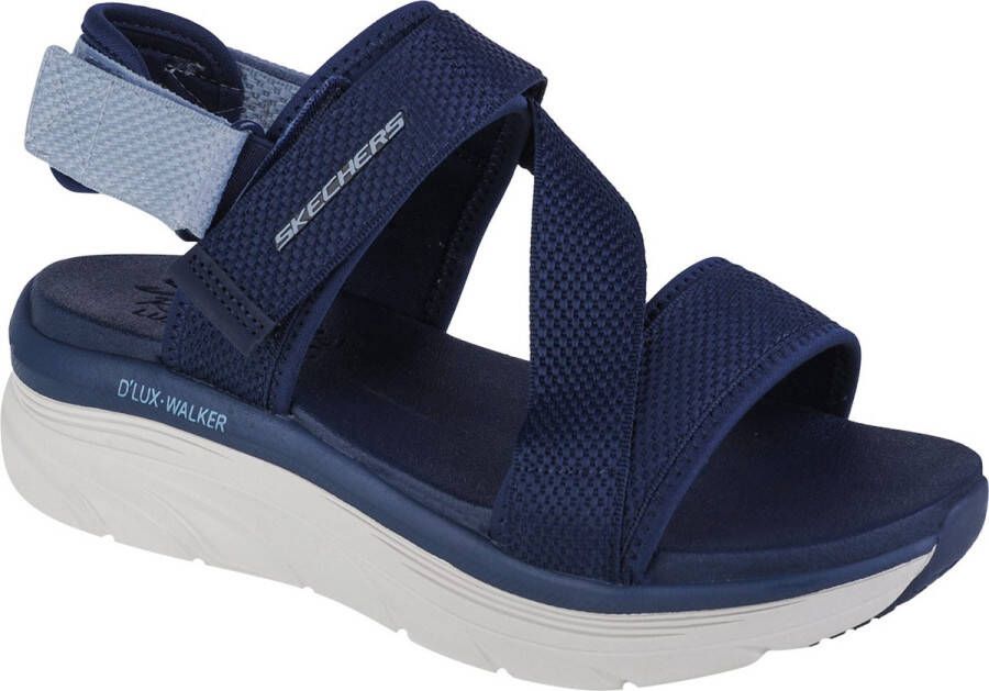 Skechers D'Lux Walker Kind Mind 119302-NVBL Vrouwen Marineblauw Sandalen