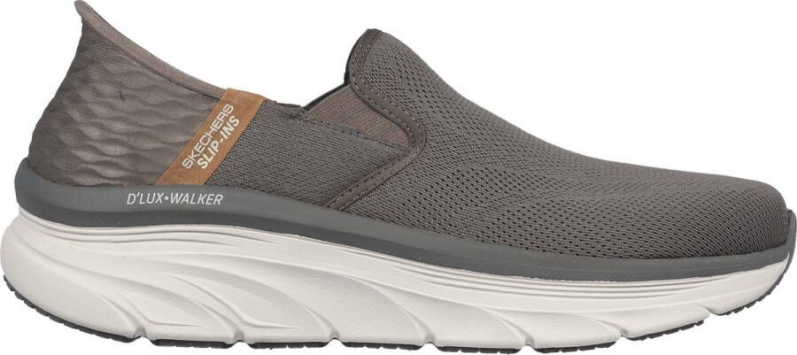 Skechers Slip-Ins: D'Lux Walker Orford Sportief donkerbruin