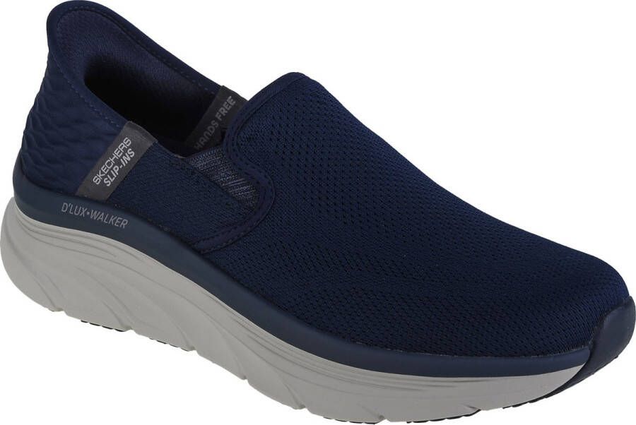 Skechers D'Lux Walker-Orford Slip-ins 232455-NVY Mannen Marineblauw Sneakers Sportschoenen