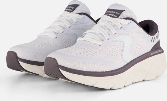 Skechers D'Lux Walker Sneakers wit Synthetisch Dames