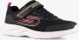 Skechers Dynamatic kinder sneakers Zwart Uitneembare zool - Thumbnail 3