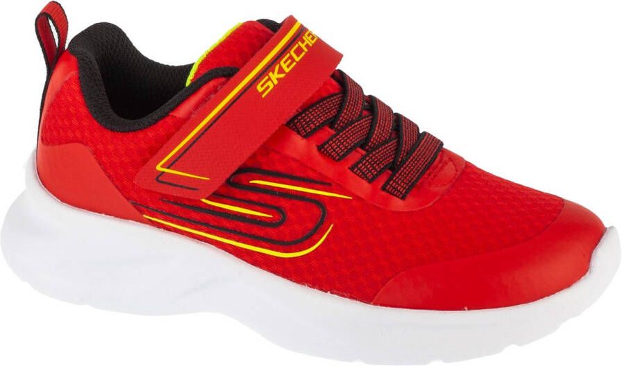Skechers Dynamatic Swift Tread voor een jongen Rood Sneakers Sportschoenen