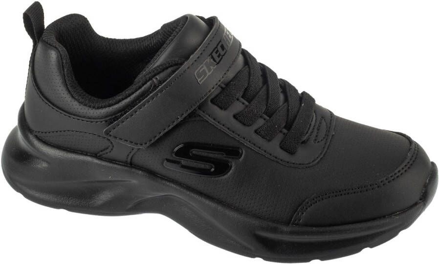 Skechers Dynamatic Textbook voor een jongen Zwart Sneakers Sportschoenen