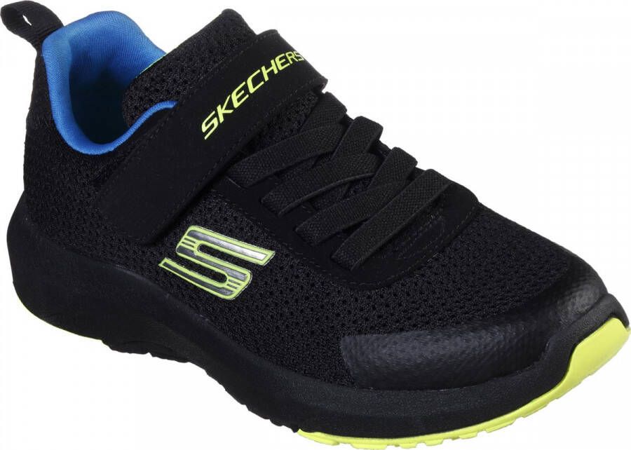 Skechers Dynamic Tread Jongens Sneakers Black Blue Lime - Foto 2