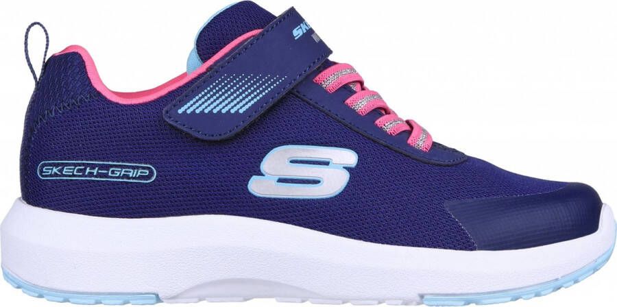 Skechers Dynamic Tread Misty Magic Sneakers Blauw Dames