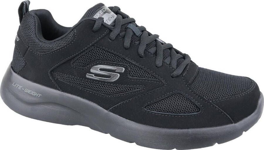 Skechers Dynamight 2.0 58363 BBK Mannen Zwart Sneakers