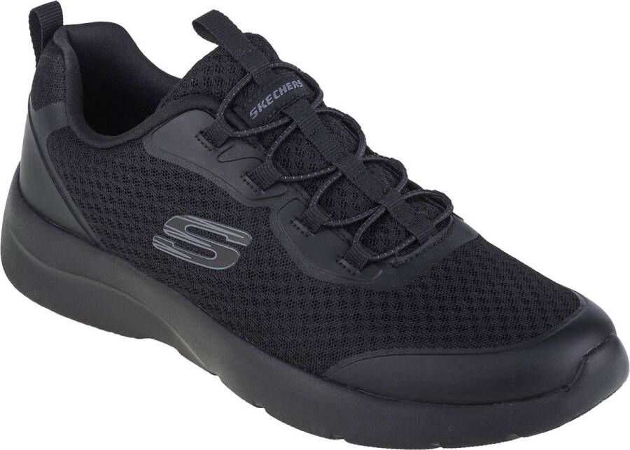 Skechers Dynamight 2.0-Social Orbit 149691-BBK Vrouwen Zwart Sneakers Sportschoenen