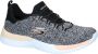 Skechers Dynamight Break-Through dames sneakers Grijs Extra comfort Memory Foam - Thumbnail 1