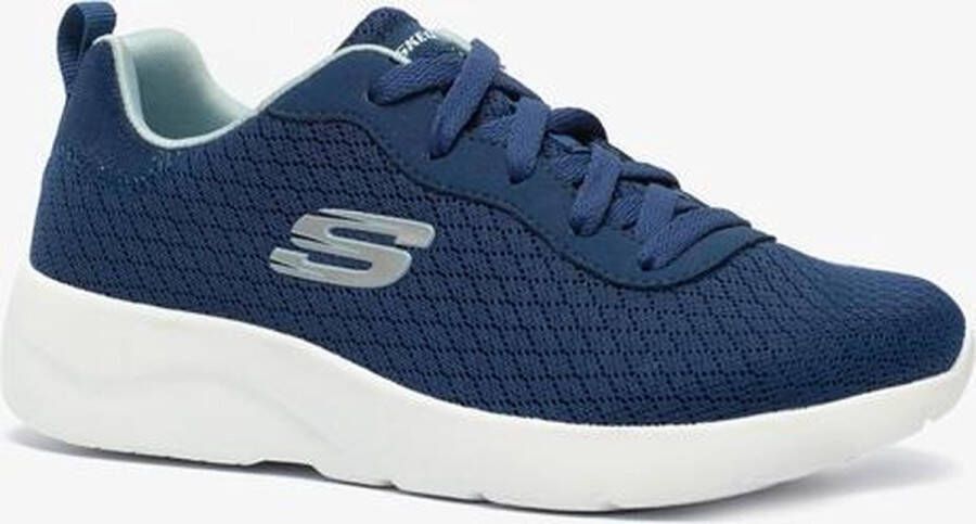 Skechers Dynamight dames sneakers Blauw Extra comfort Memory Foam