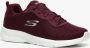 Skechers Dynamight dames sneakers Rood - Thumbnail 1