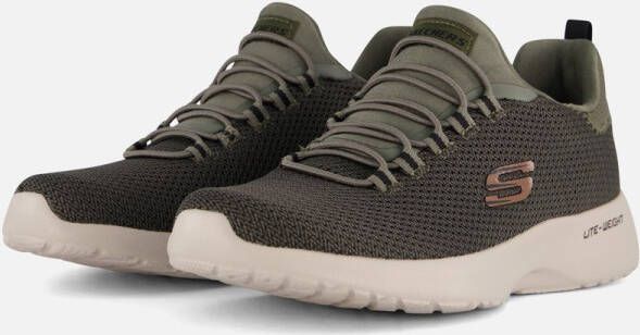 Skechers Dynamight 2.0 Tried N' True Sneakers Mannen olijfgroen