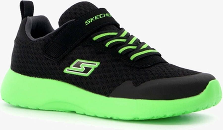 Skechers Dynamight Hyper Torque Jongens Sneakers Black Lime