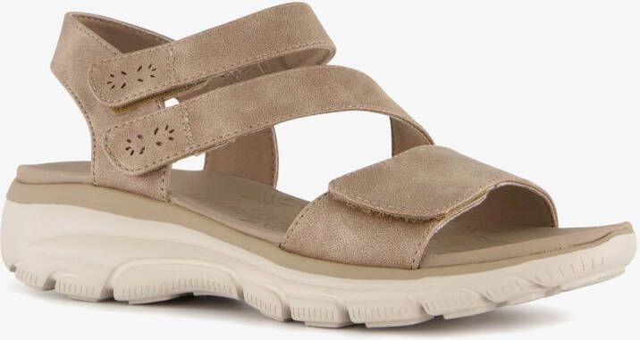 Skechers Easy Going All Day Chic sandalen taupe