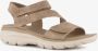 Skechers Easy Going All Day Chic sandalen taupe - Thumbnail 1