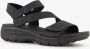 Skechers Easy Going-All Day Chic Dames Sandaal 163532 Zwart - Thumbnail 2