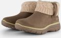 Skechers Boots zonder sluiting EASY GOING-COZY WEATHER instappers winterlaarzen laarzen met warme voering - Bruin